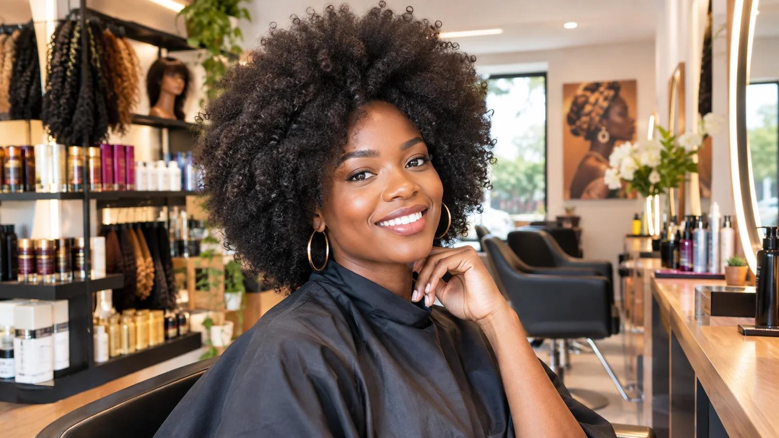 La boutique du coiffeur afro à Saint-Cyr-l'École : dans les coulisses de Galsene Beauté